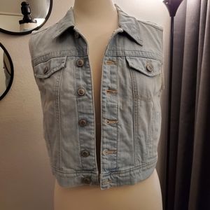 Lauren Conrad Denim Vest